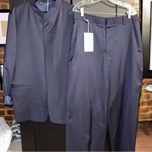 COS Blue Suits Modern Business Attire